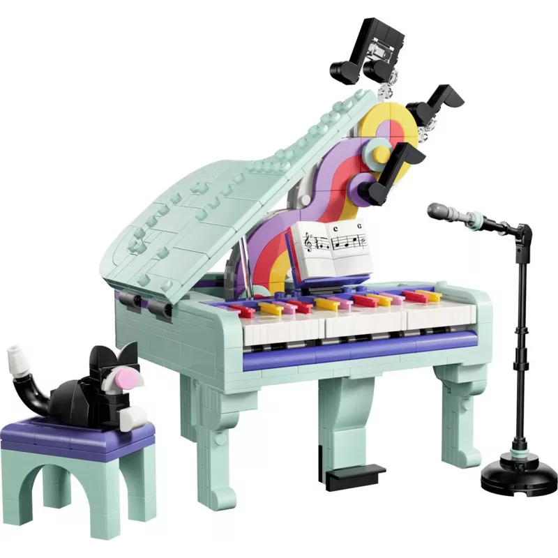 LEGO Creator 3-in-1 31392 Dekoratívne piano s mačkou (485 dielov)