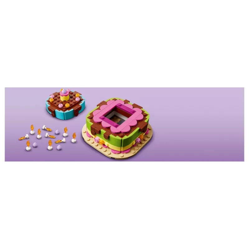 LEGO 40815 Narodeninová torta - stavebná torta so sviečkami (219 dielov)