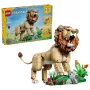 LEGO Creator 3-in-1 31386 Divé zvieratá: Majestátny lev (839 dielov)