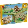 LEGO Creator 3-in-1 31386 Divé zvieratá: Majestátny lev (839 dielov)