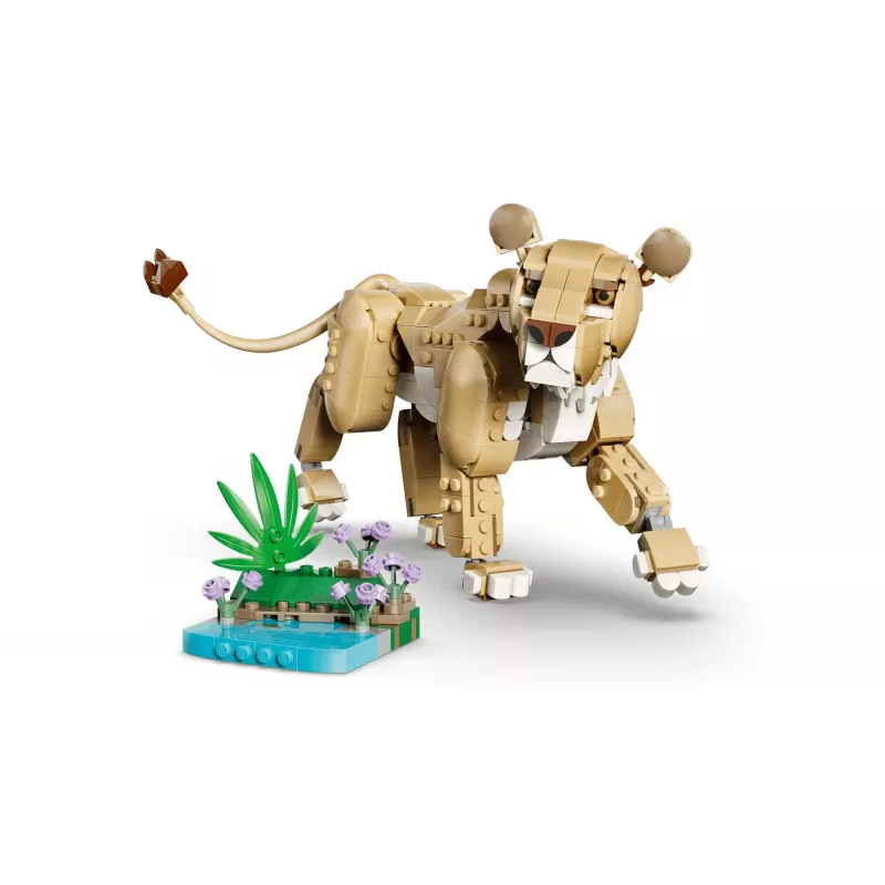 LEGO Creator 3-in-1 31386 Divé zvieratá: Majestátny lev (839 dielov)