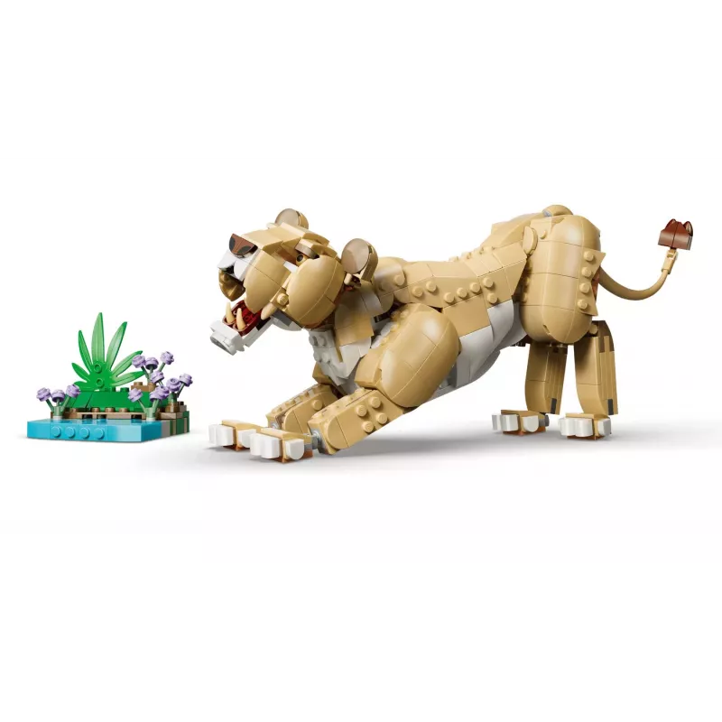 LEGO Creator 3-in-1 31386 Divé zvieratá: Majestátny lev (839 dielov)