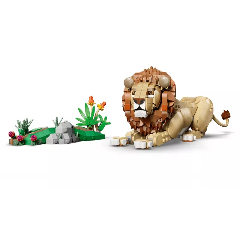 LEGO Creator 3-in-1 31386 Divé zvieratá: Majestátny lev (839 dielov)