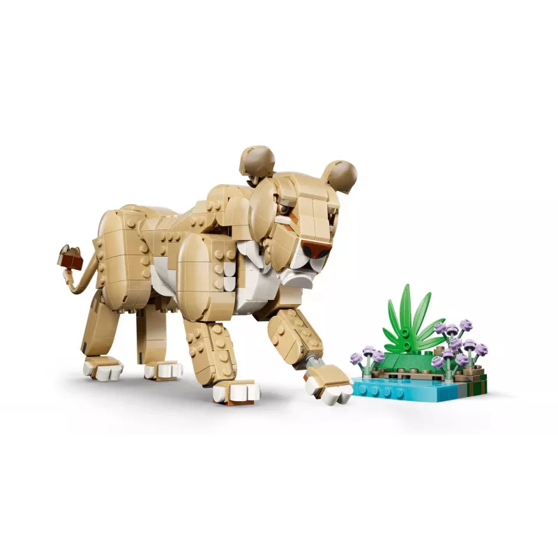 LEGO Creator 3-in-1 31386 Divé zvieratá: Majestátny lev (839 dielov)