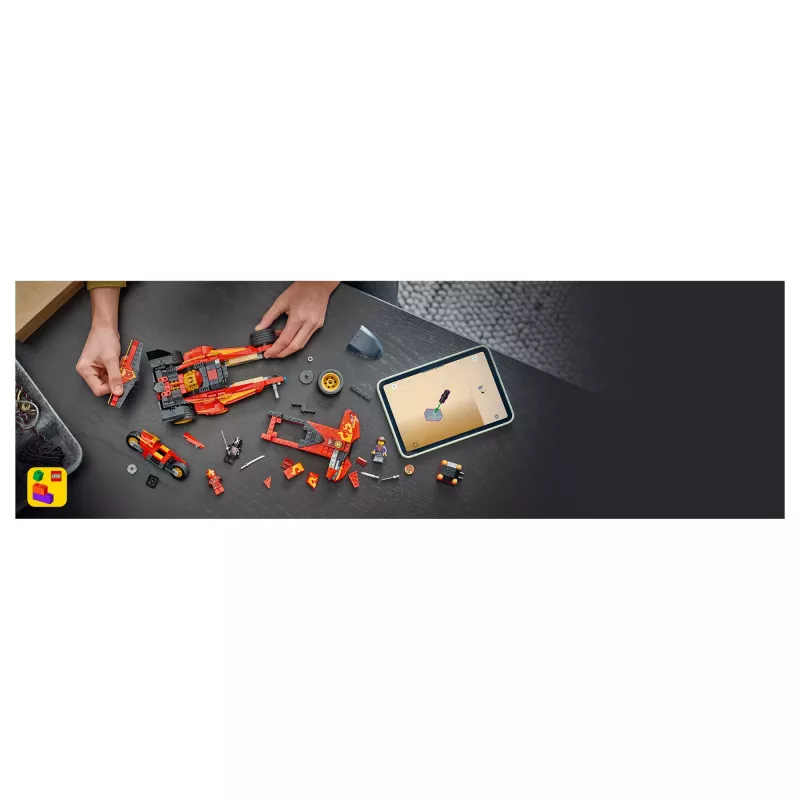 LEGO NINJAGO 71867 X-1 Ninja Charger 15. výročie (691 dielov)