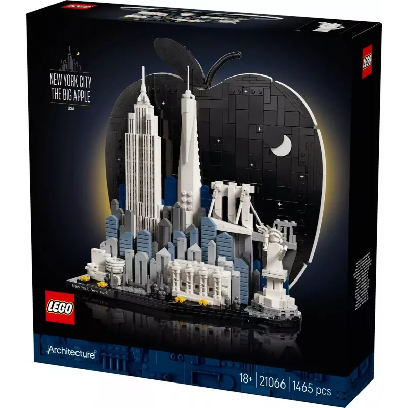 LEGO Architecture 21066 New York City - The Big Apple (1465 dielov)