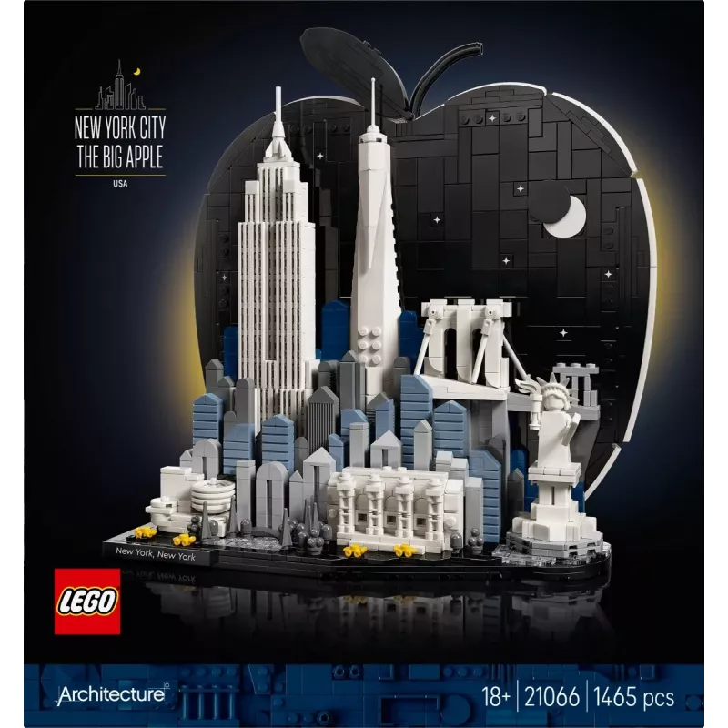 LEGO Architecture 21066 New York City - The Big Apple (1465 dielov)