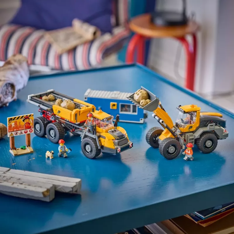 LEGO City 60494 Sklápací nákladný automobil a nakladač (1132 dielov)