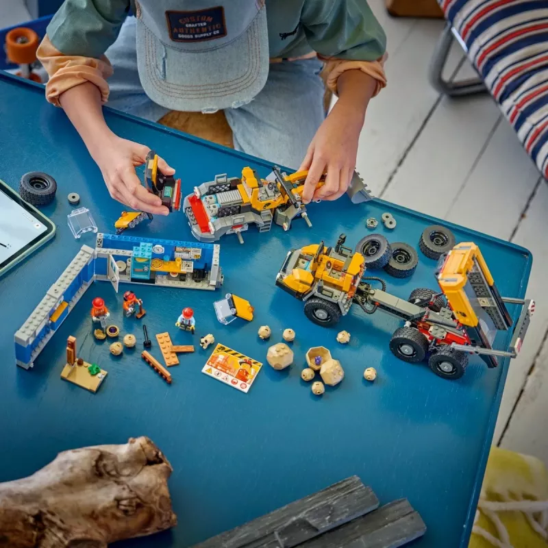 LEGO City 60494 Sklápací nákladný automobil a nakladač (1132 dielov)