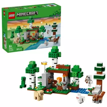 LEGO Minecraft 21593 Dobrodružstvo prvej noci (301 dielov)