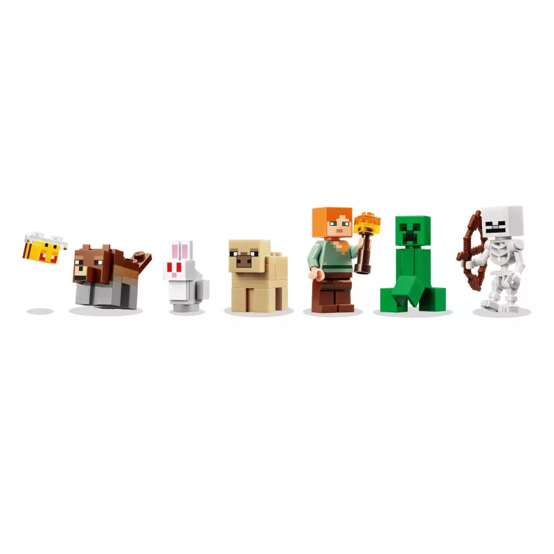 LEGO Minecraft 21593 Dobrodružstvo prvej noci (301 dielov)