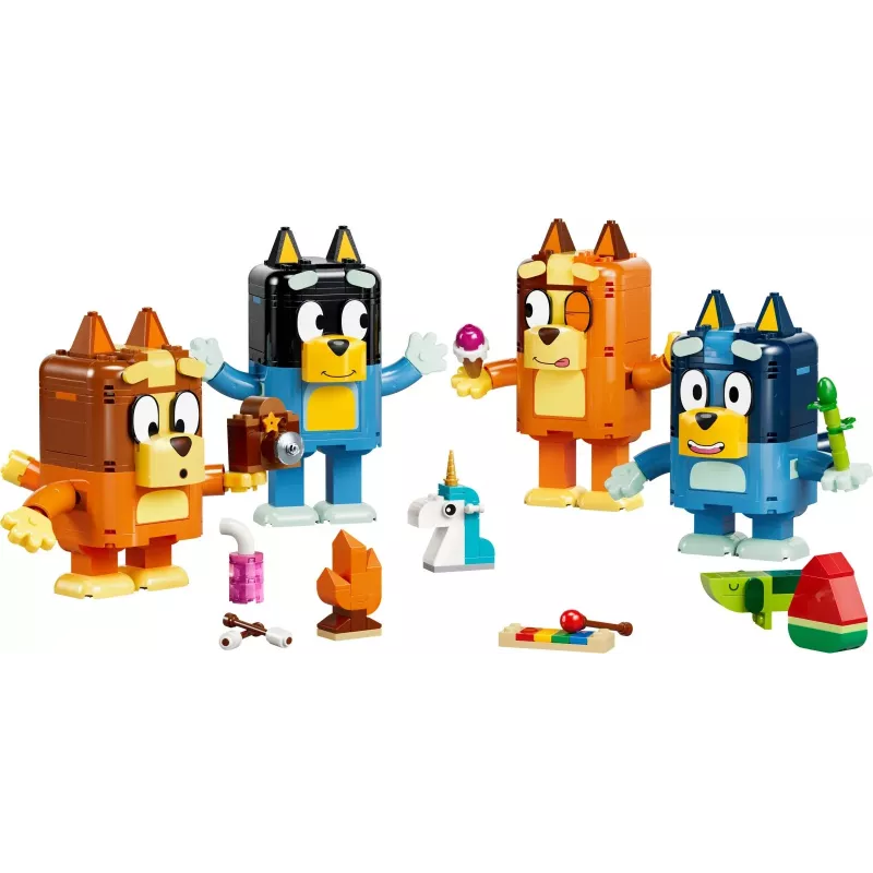 LEGO Bluey 11217 Bluey rodina z kociek (466 dielov)