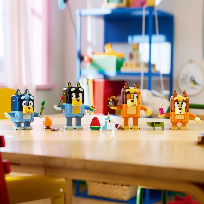LEGO Bluey 11217 Bluey rodina z kociek (466 dielov)