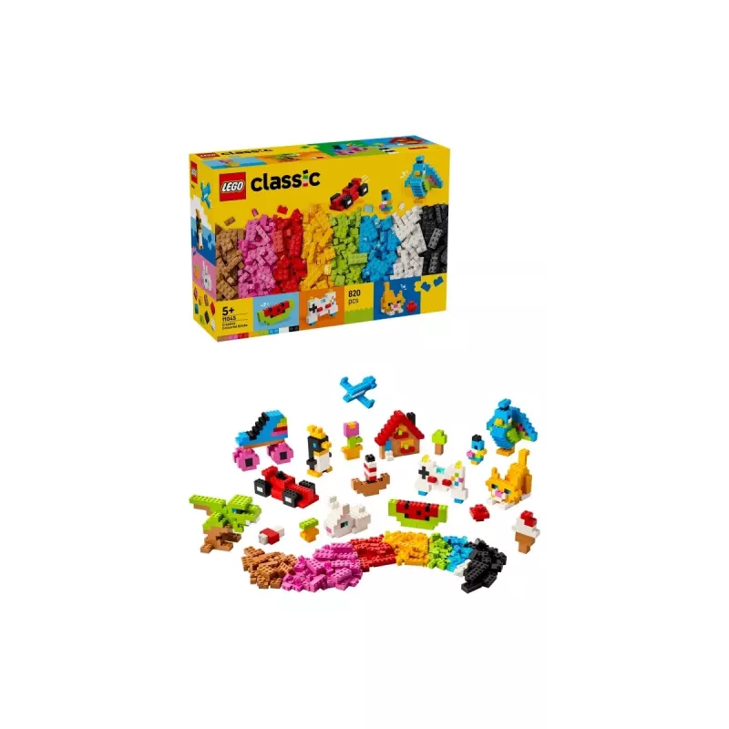 LEGO Classic 11045 Kreatívne farebné kocky (820 dielov)