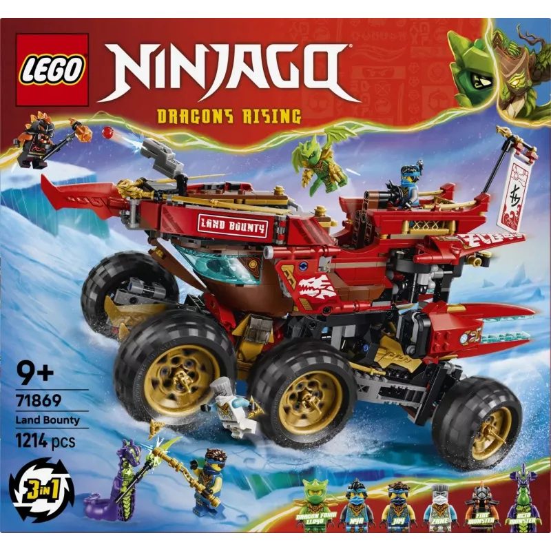 LEGO NINJAGO 71869 Pozemská korisť (1214 dielov)