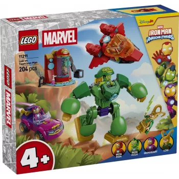 LEGO Marvel 11211 Loki vs. Team Iron Man (204 dielov)