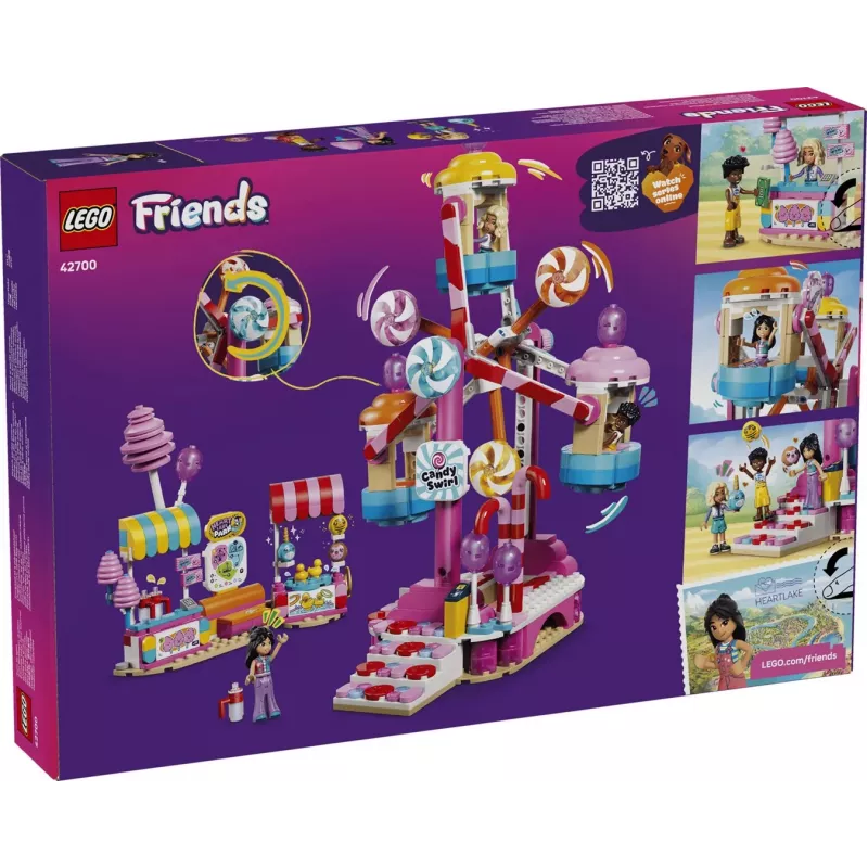LEGO Friends 42700 Ruské kolo so sladkosťami a cupcakmi (602 dielov)