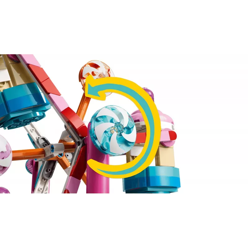 LEGO Friends 42700 Ruské kolo so sladkosťami a cupcakmi (602 dielov)