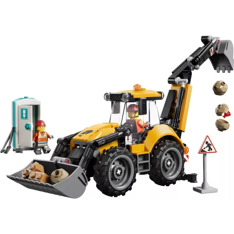 LEGO City 60480 Žltý nakladač (301 dielov)