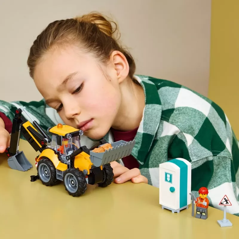 LEGO City 60480 Žltý nakladač (301 dielov)