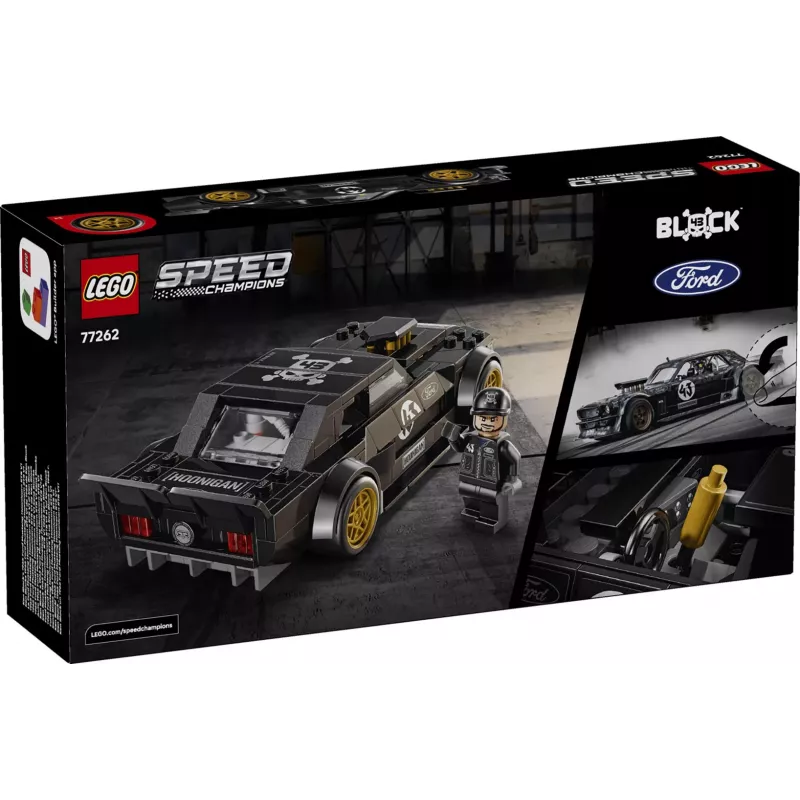 LEGO Speed Champions 77262 Ken Blocks '65 Ford Mustang Hoonicorn V1 (345 dielov)
