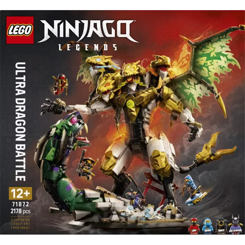 LEGO NINJAGO 71872 Bitka ultra drakov (2178 dielov)