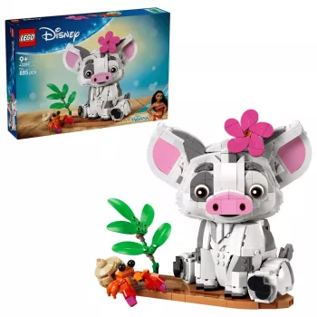 LEGO Disney 43292 Pua (Vaiana) stavebná figúrka (885 dielov)