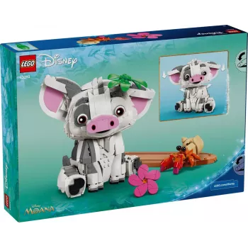 LEGO Disney 43292 Pua (Vaiana) stavebná figúrka (885 dielov)