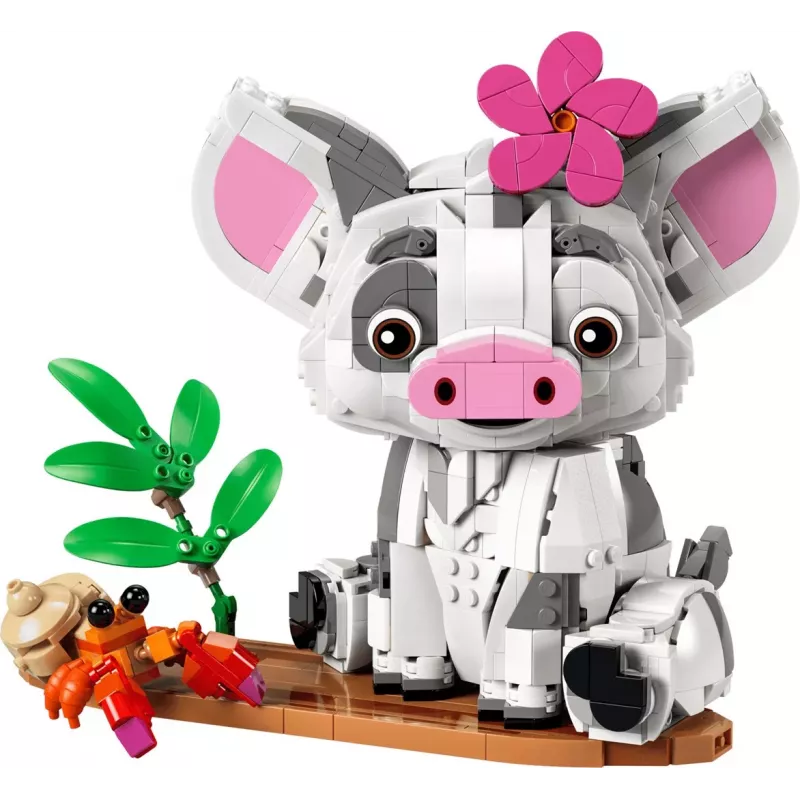 LEGO Disney 43292 Pua (Vaiana) stavebná figúrka (885 dielov)