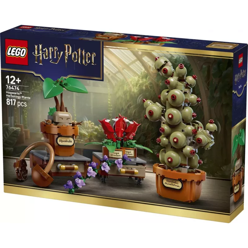 LEGO Harry Potter 76474 Bylinkárske rastliny v Rokforte (817 dielov)