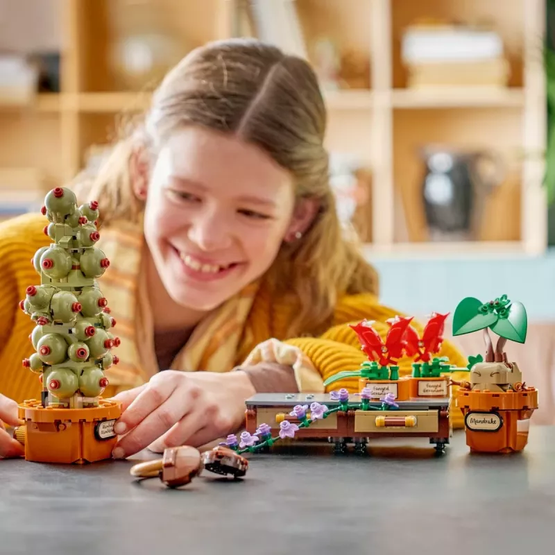 LEGO Harry Potter 76474 Bylinkárske rastliny v Rokforte (817 dielov)