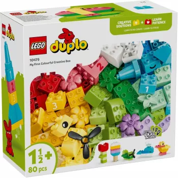 LEGO DUPLO 10479 Farebná kreatívna krabica (80 dielov)