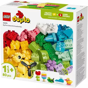 LEGO DUPLO 10479 Farebná kreatívna krabica (80 dielov)