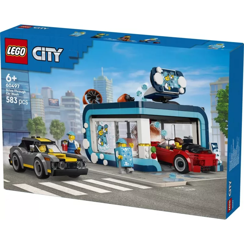 LEGO City 60497 Drive-Through autoumyváreň (583 dielov)