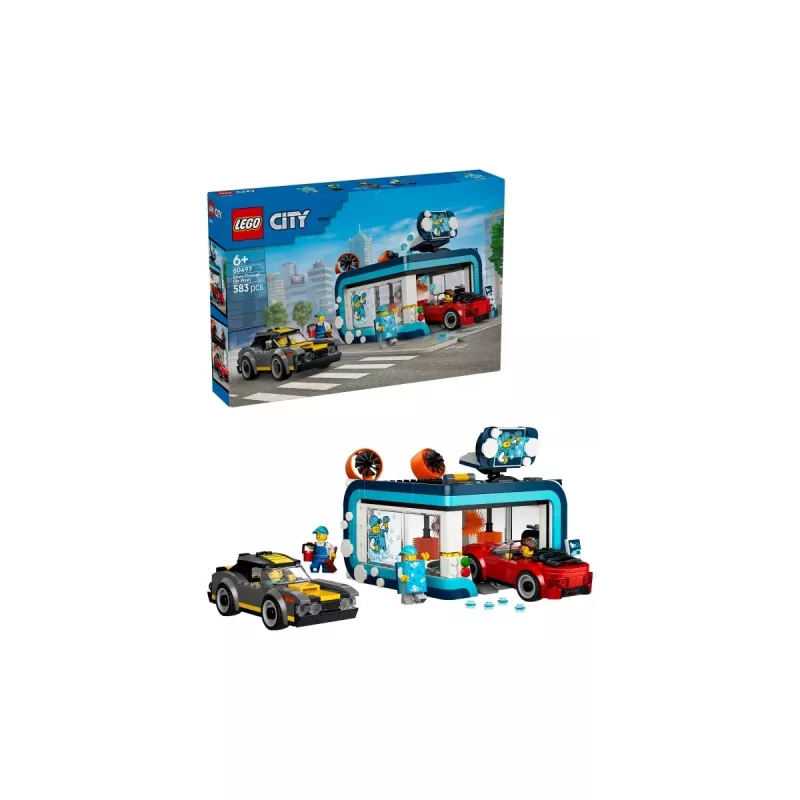 LEGO City 60497 Drive-Through autoumyváreň (583 dielov)