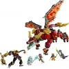 LEGO NINJAGO 71868 Wyldfyrin premenlivý dračí mech (821 dielov)