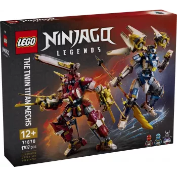 LEGO NINJAGO 71870 Dvojčatá titánskych mechov (1707 dielov)
