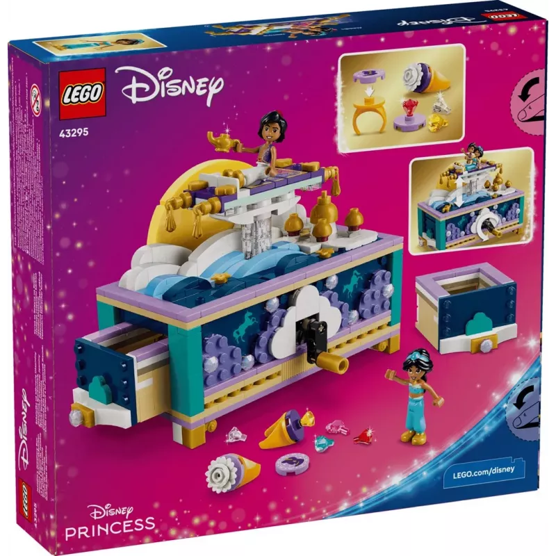 LEGO Disney 43295 Jasmínina šperkovnica (458 dielov)