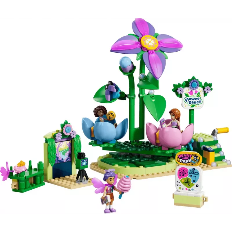 LEGO Friends 42702 Otáčavá jazda s kvetmi a vílími šálkami (321 dielov)