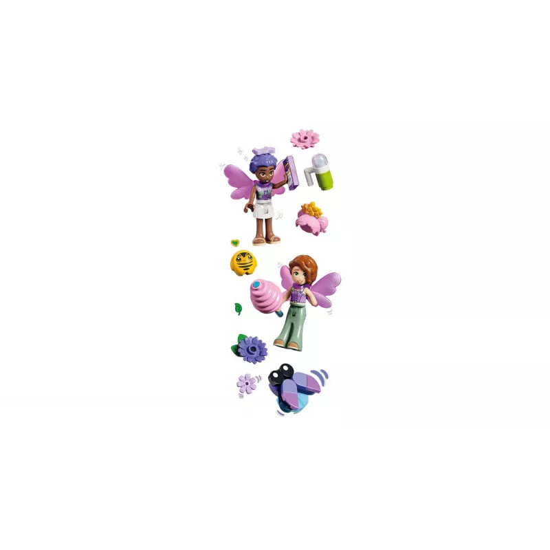 LEGO Friends 42702 Otáčavá jazda s kvetmi a vílími šálkami (321 dielov)