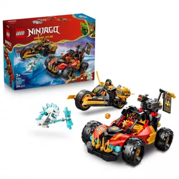 LEGO NINJAGO 71864 Kai a Cole kombi vozidlá (394 dielov)