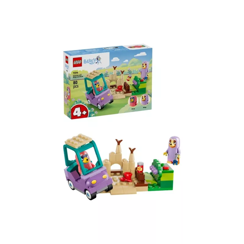 LEGO Bluey 11216 Oma s Bingo a Bluey (80 dielov)