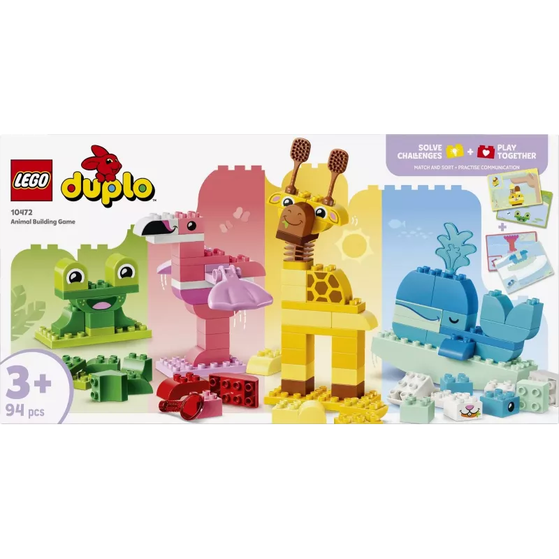 LEGO DUPLO 10472 Stavebnica so zvieratami (94 dielov)
