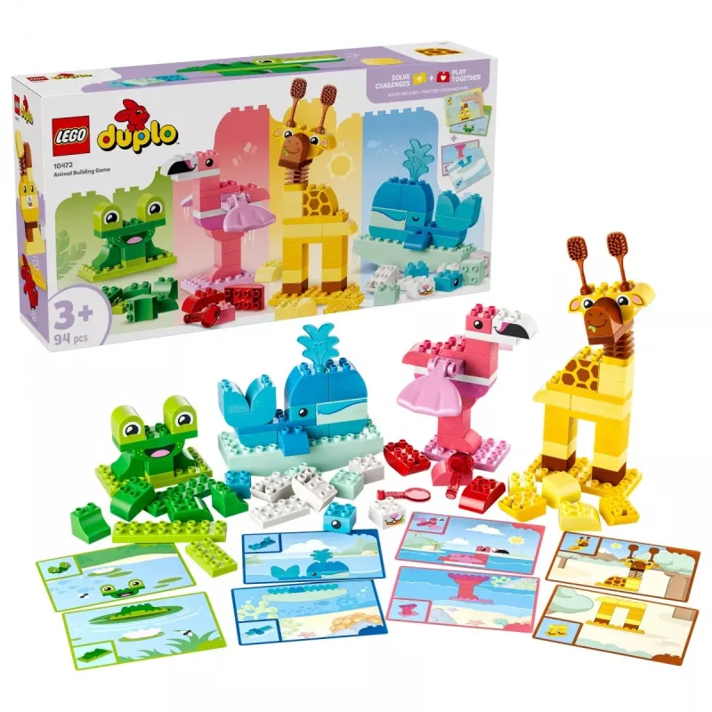 LEGO DUPLO 10472 Stavebnica so zvieratami (94 dielov)
