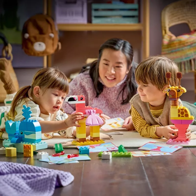 LEGO DUPLO 10472 Stavebnica so zvieratami (94 dielov)