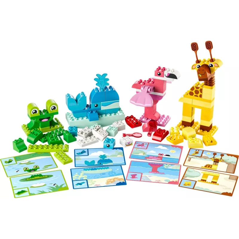 LEGO DUPLO 10472 Stavebnica so zvieratami (94 dielov)