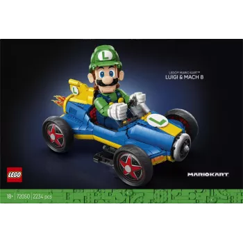 LEGO Super Mario 72050 Mario Kart - Luigi & Mach 8 (2234 dielov)