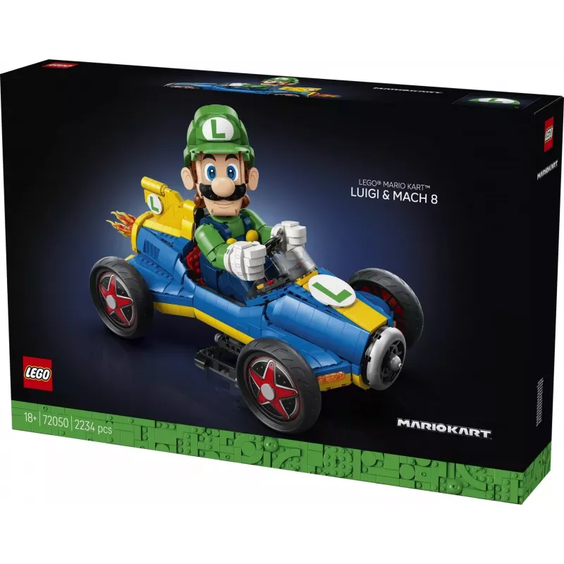 LEGO Super Mario 72050 Mario Kart - Luigi & Mach 8 (2234 dielov)