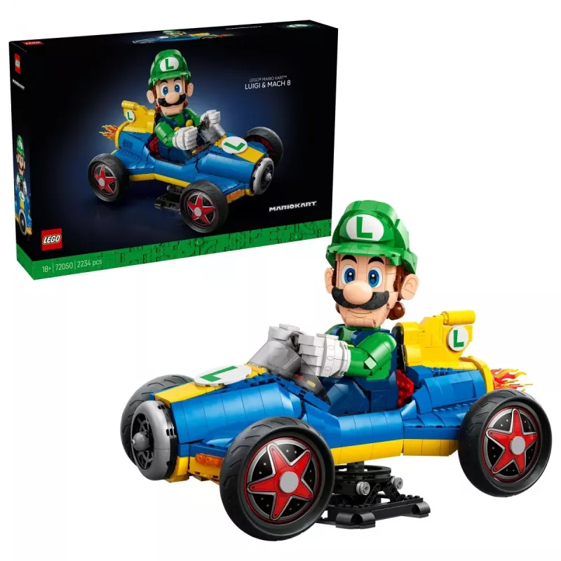 LEGO Super Mario 72050 Mario Kart - Luigi & Mach 8 (2234 dielov)