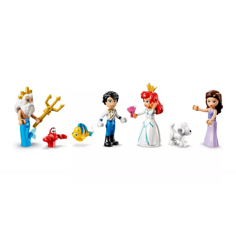 LEGO Disney 43299 Arielinej kráľovská svadobná loď (519 dielov)